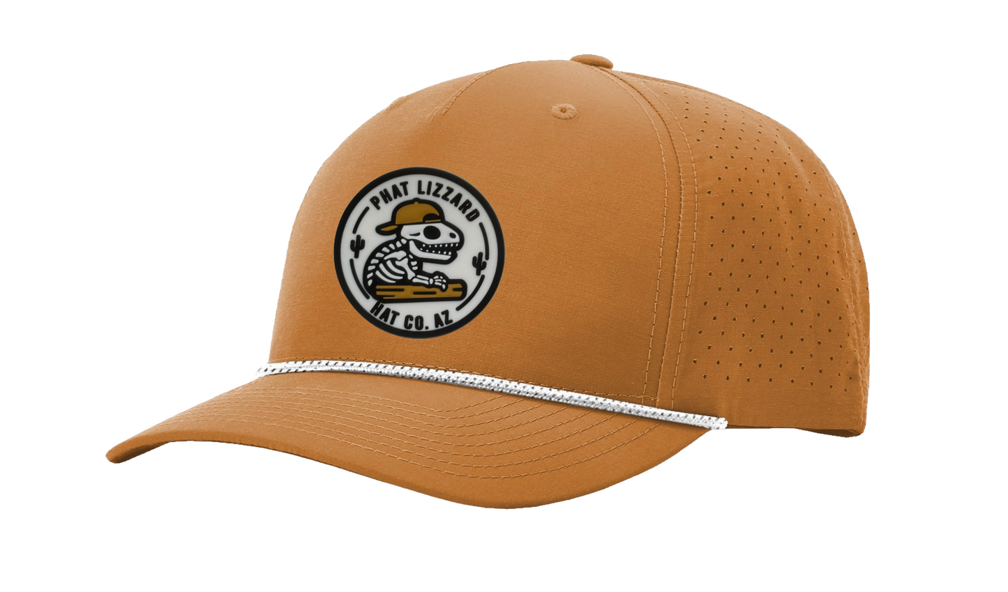 R355 Perforated Snapback - Clay - OG Skeleton
