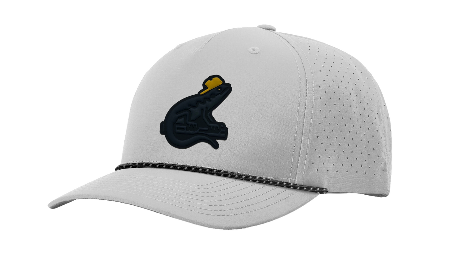 R355 Perforated Snapback - Silver - Black Ops