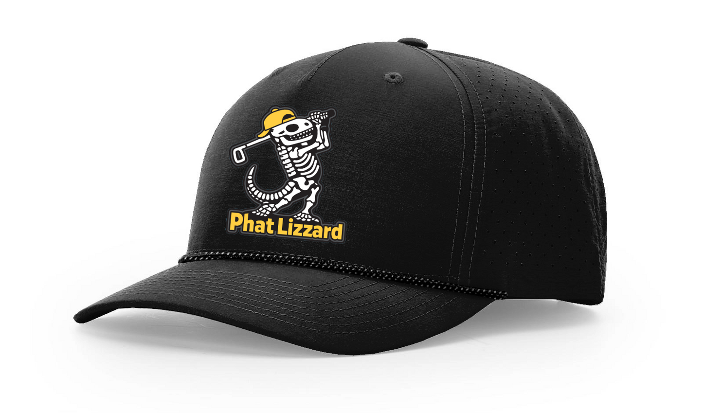 R355 Perforated Snapback - Black - Dead Center