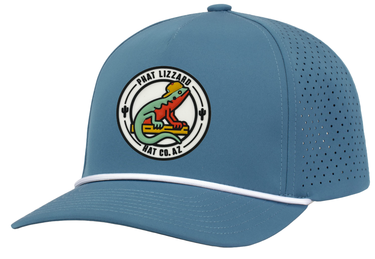 P424 Weekender Perforated Snapback - Phat Lizzard