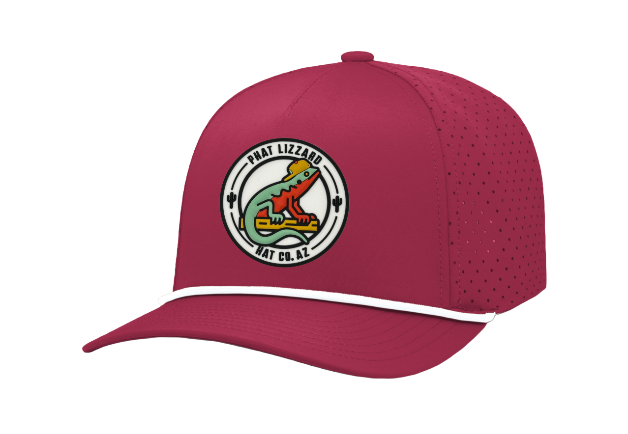 P424 Weekender Perforated Snapback - Phat Lizzard