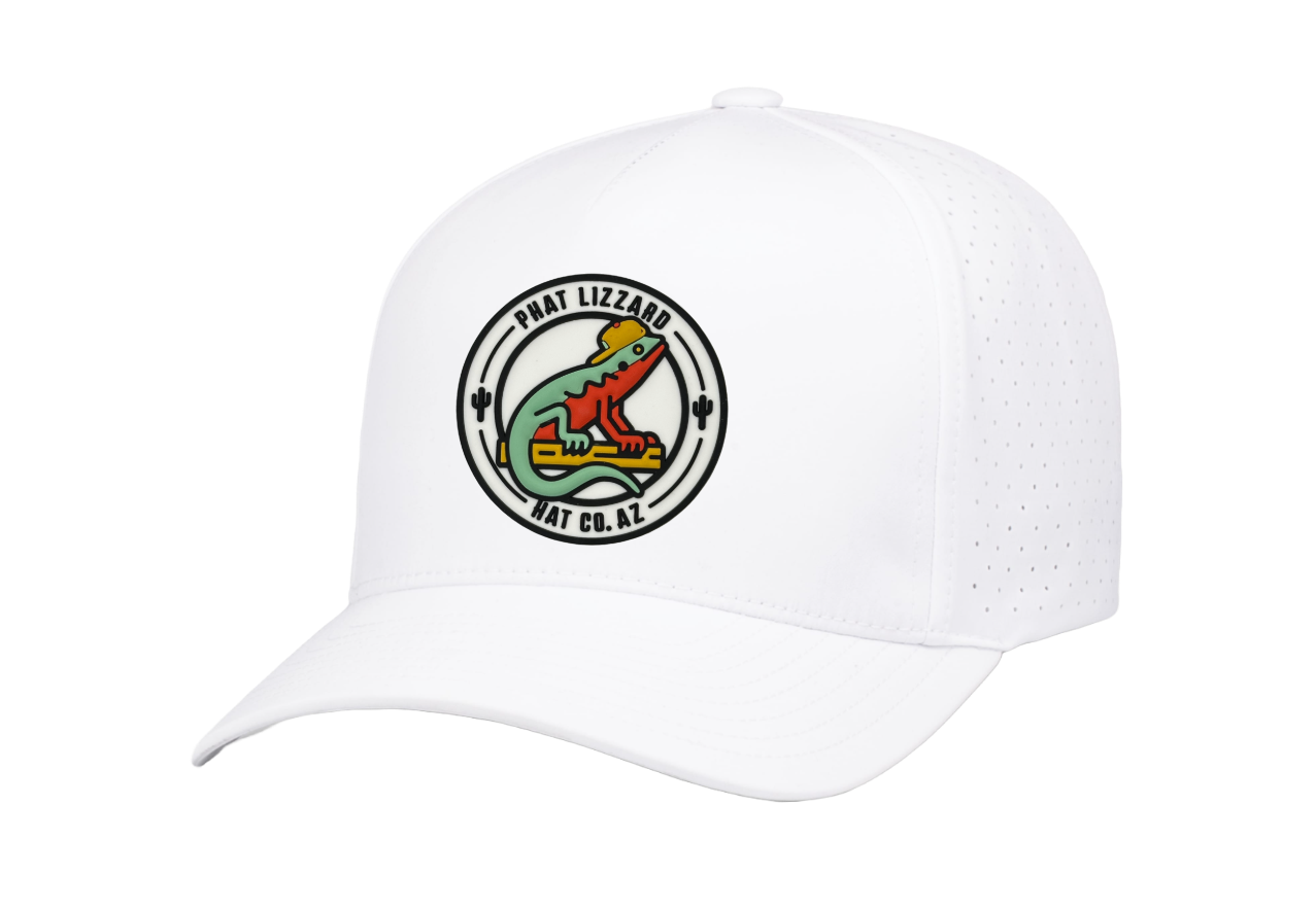 P424 Weekender Perforated Snapback - Phat Lizzard