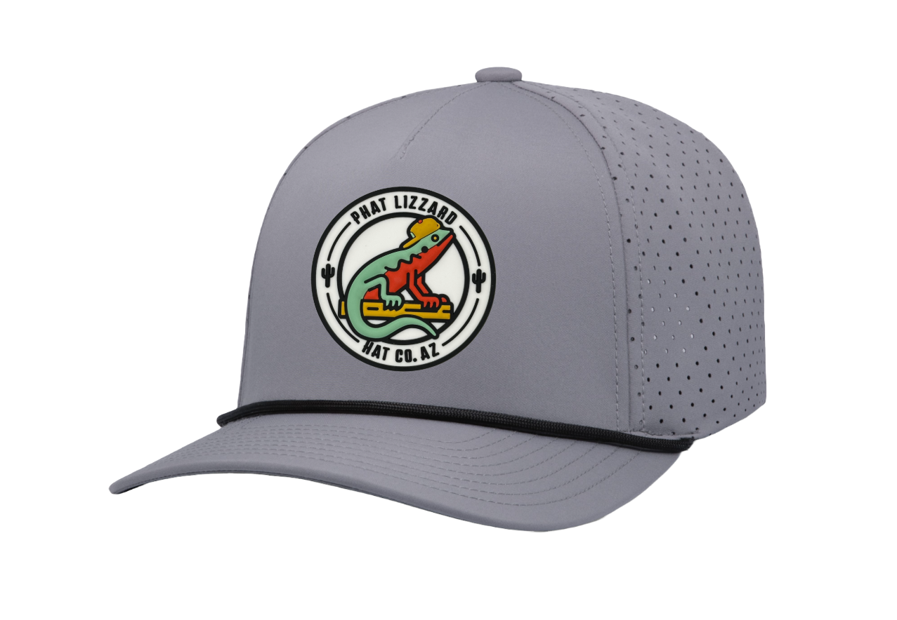 P424 Weekender Perforated Snapback - Phat Lizzard