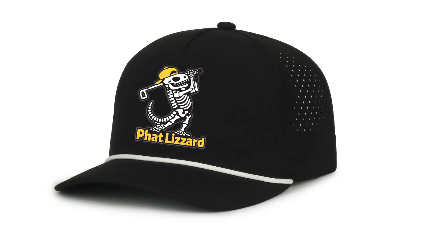 OC551pf Performance Snapback - Black/white - Dead Center