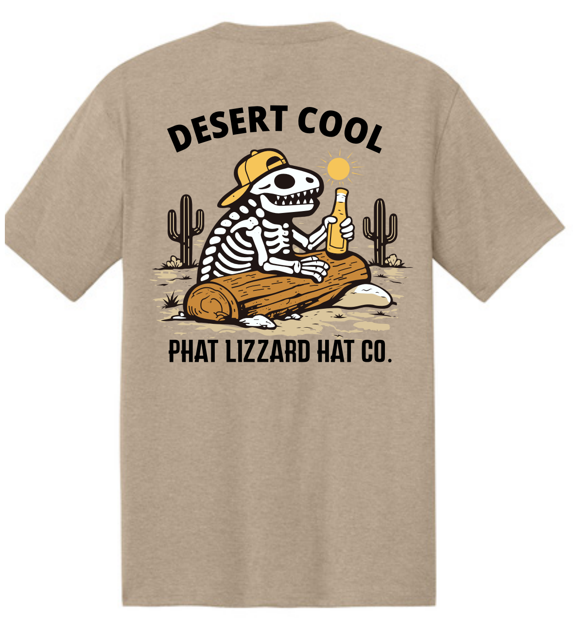 Desert Cool Tee - Desert Tan Heather