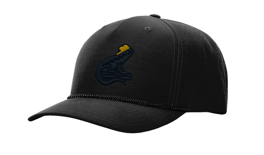 R355 Perforated Snapback - Black - Black Ops