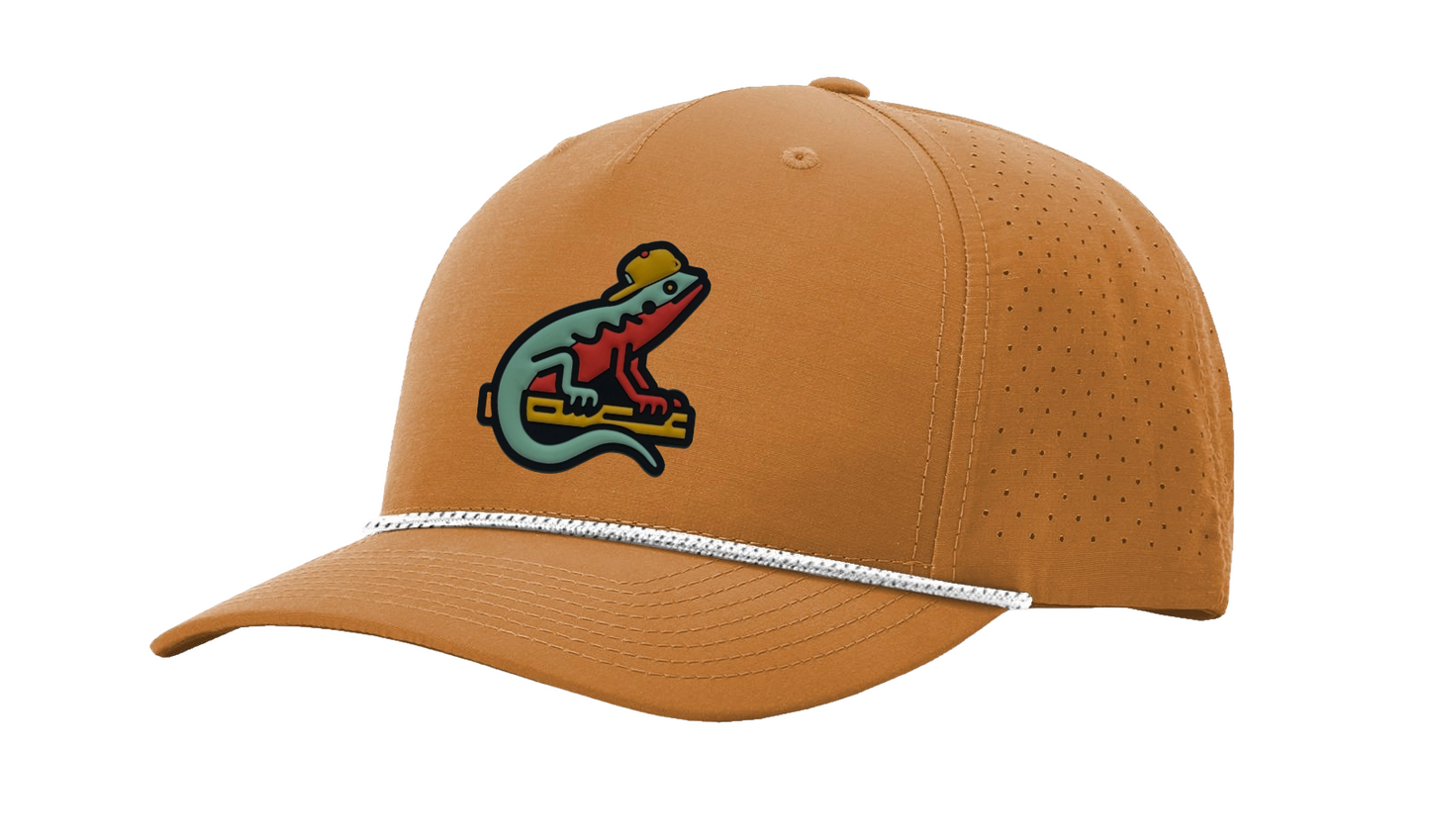 R355 Perforated Snapback - Clay - OG Lizzard