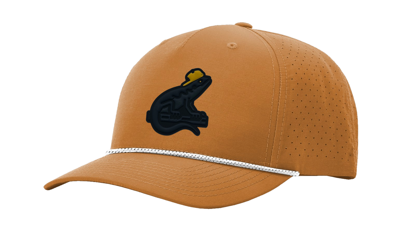 R355 Perforated Snapback - Clay - Black Ops